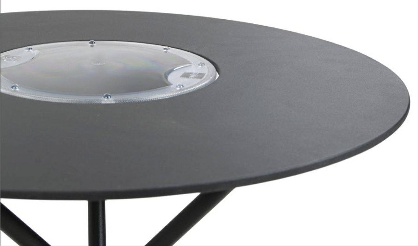 Månebord - hybride solcelle- og USB-C genopladelige lanternelamper